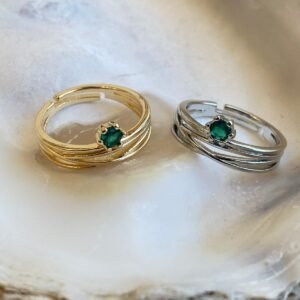 Anillo con Zirconia