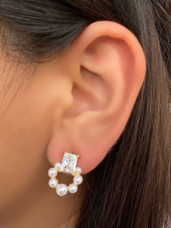 Arete Circulo de Perlas - Imagen 2